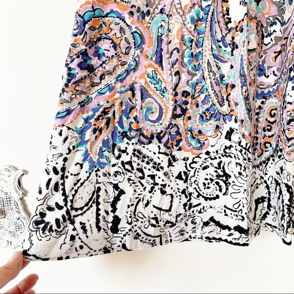 Anthropologie Meadow Rue Paisley Floral Tank Top XS - Picture 6 of 10